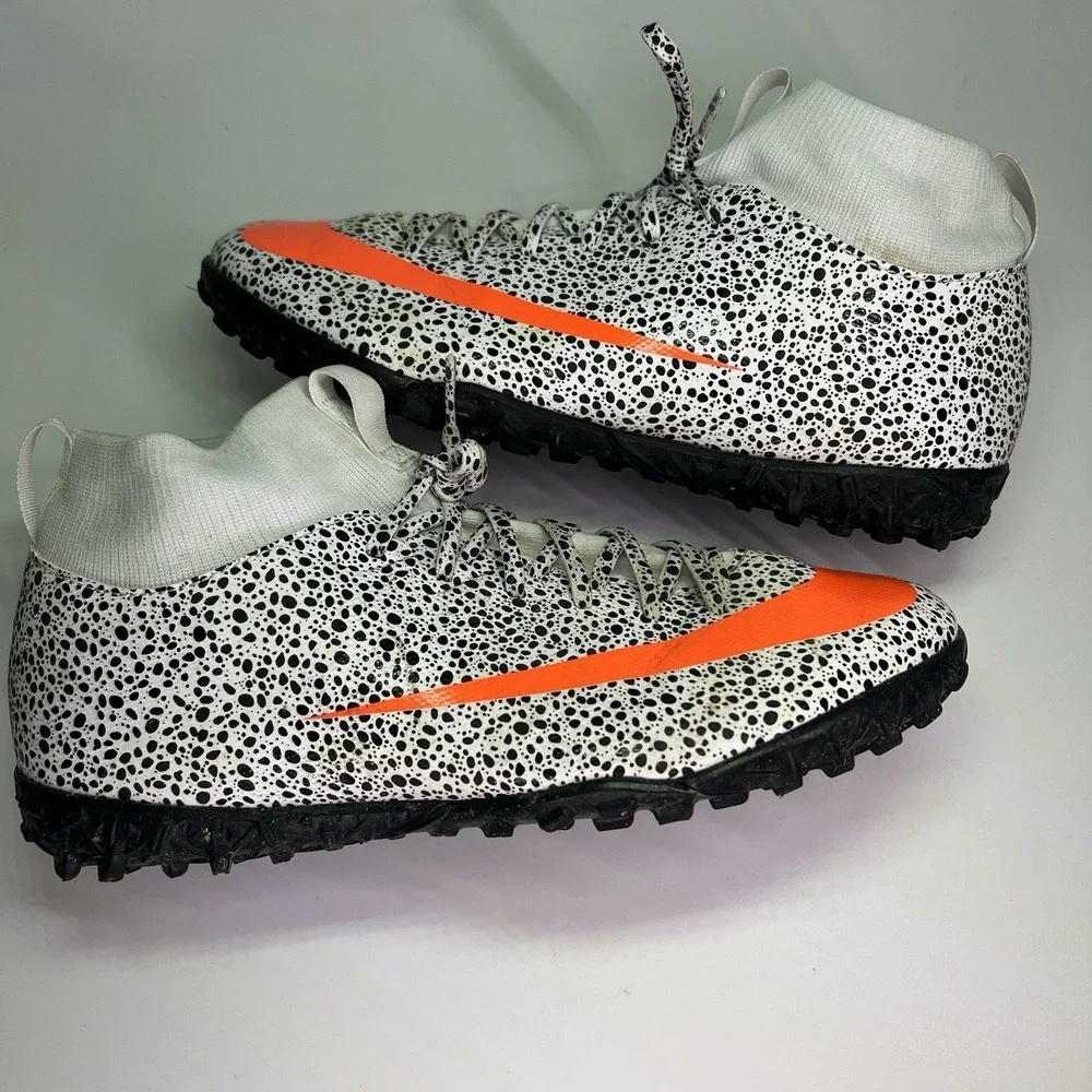 Nike Mercurial Superfly 7 Academy Size 6Y Turf Soccer Shoe CR7 Safari CV3187-180
